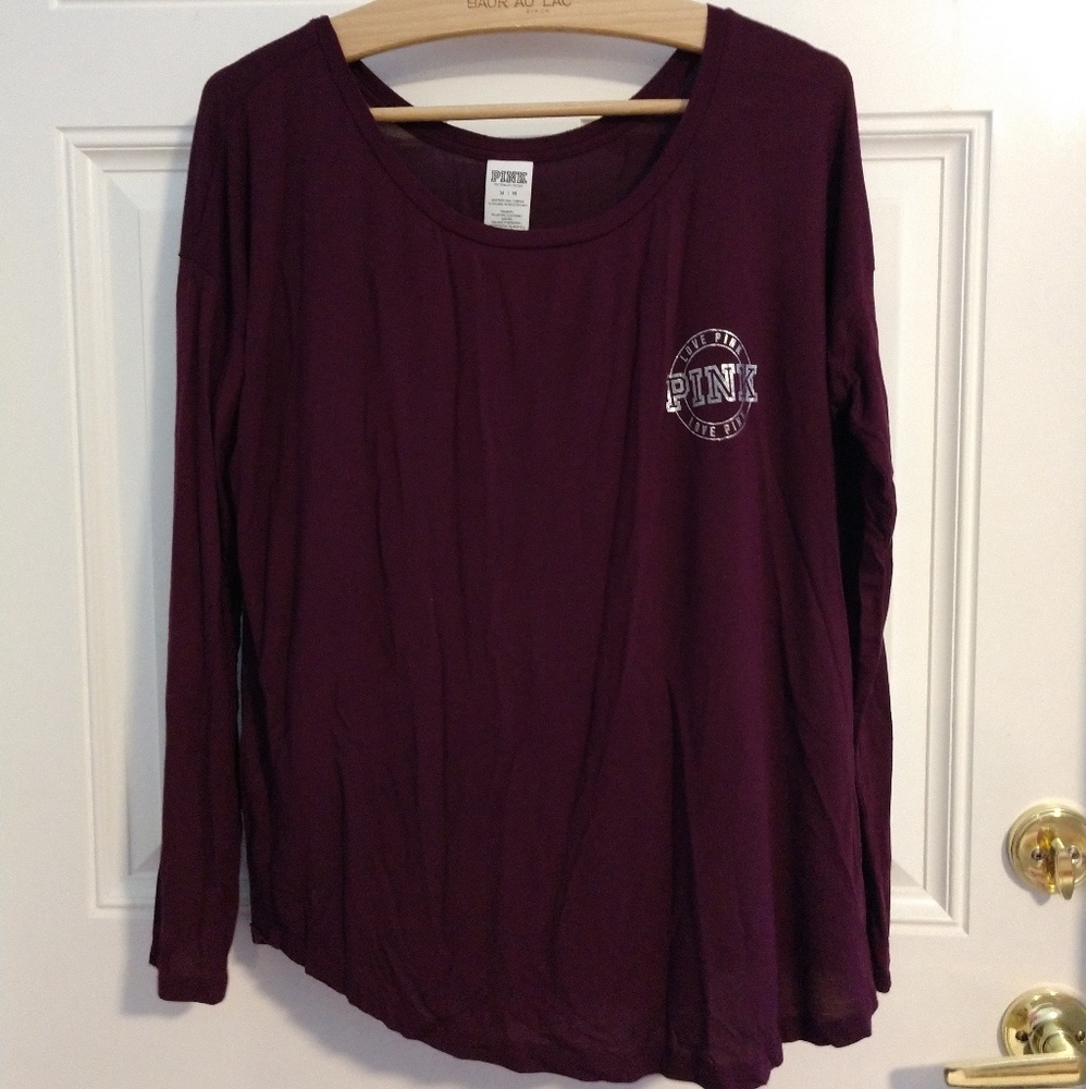 Long sleeves Brand (PINK)